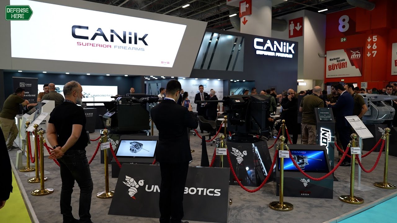 CANiK'in VENOM LR ve TRAKON UKSS modelleri, SAHA EXPO 2024'te beğeni topladı