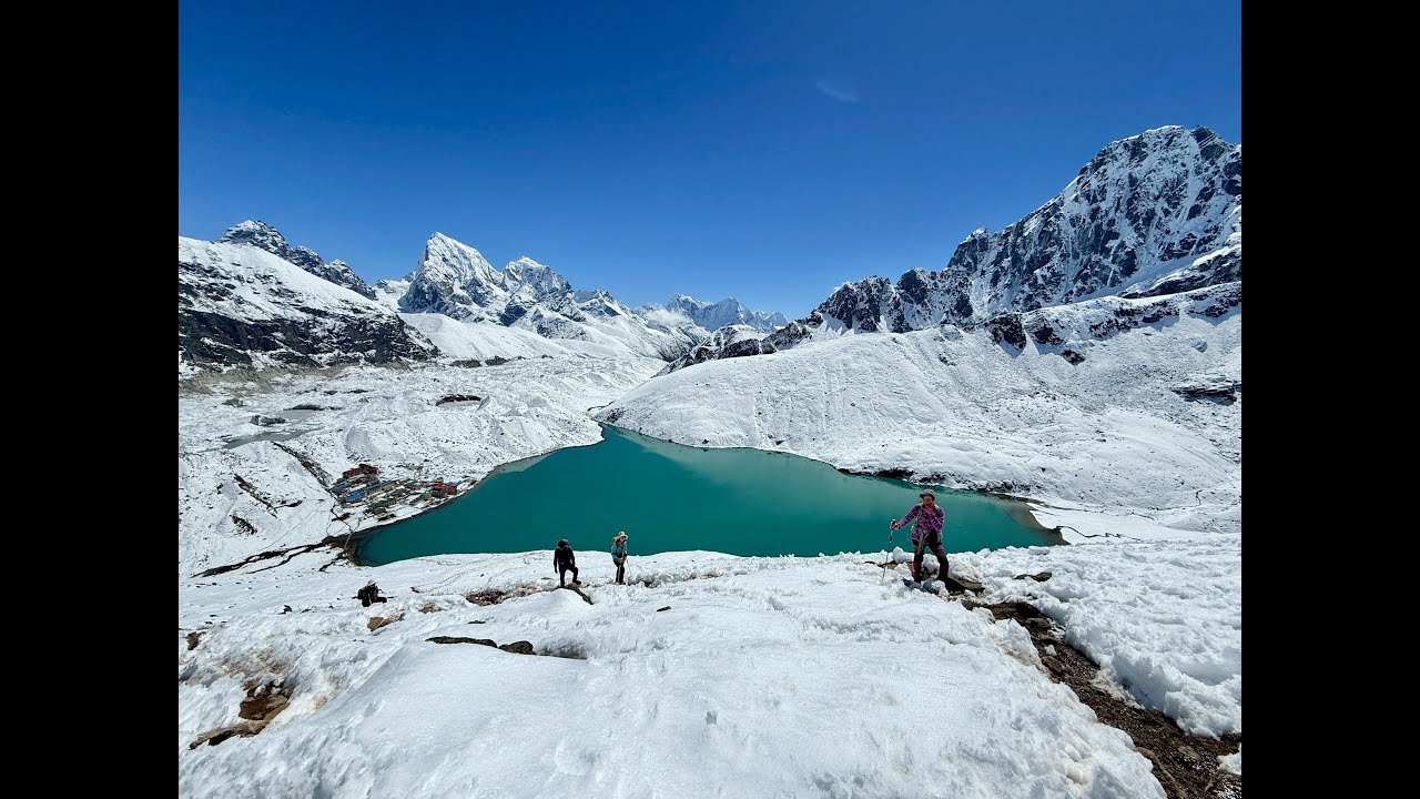 尼泊爾Gokyo Lakes 健行(Day6) 10/14 Gokyo Ri (4773m-5357m)