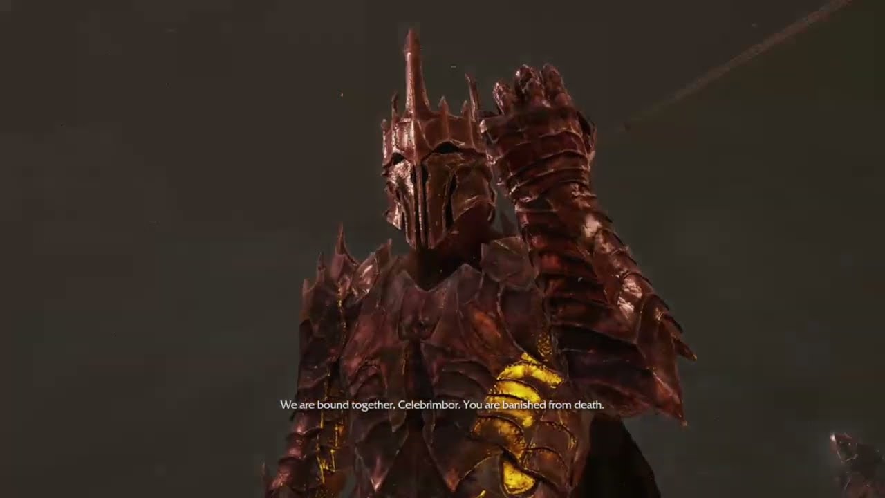 Shadow of Mordor Bright Lord DLC: Sauron final boss fight