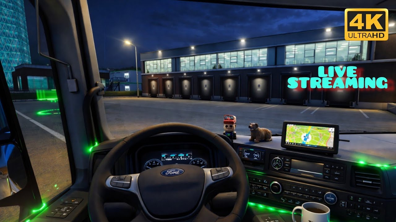 Truckers of Europe 3 live stream milano map