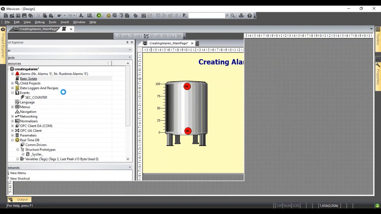 Movicon 11 SCADA Getting Started