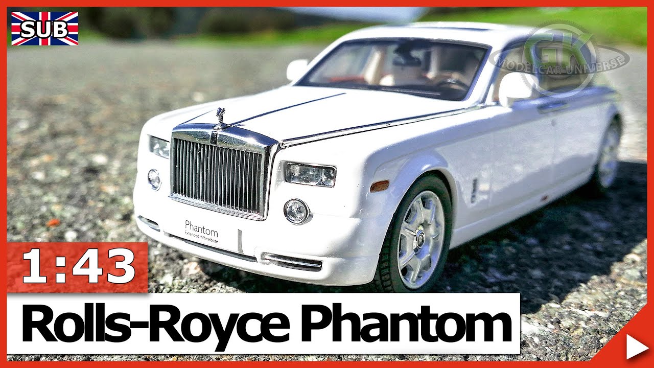 1/43 Kyosho Rolls-Royce Phantom EWB LHD 2010 | Modellauto Diecast Review
