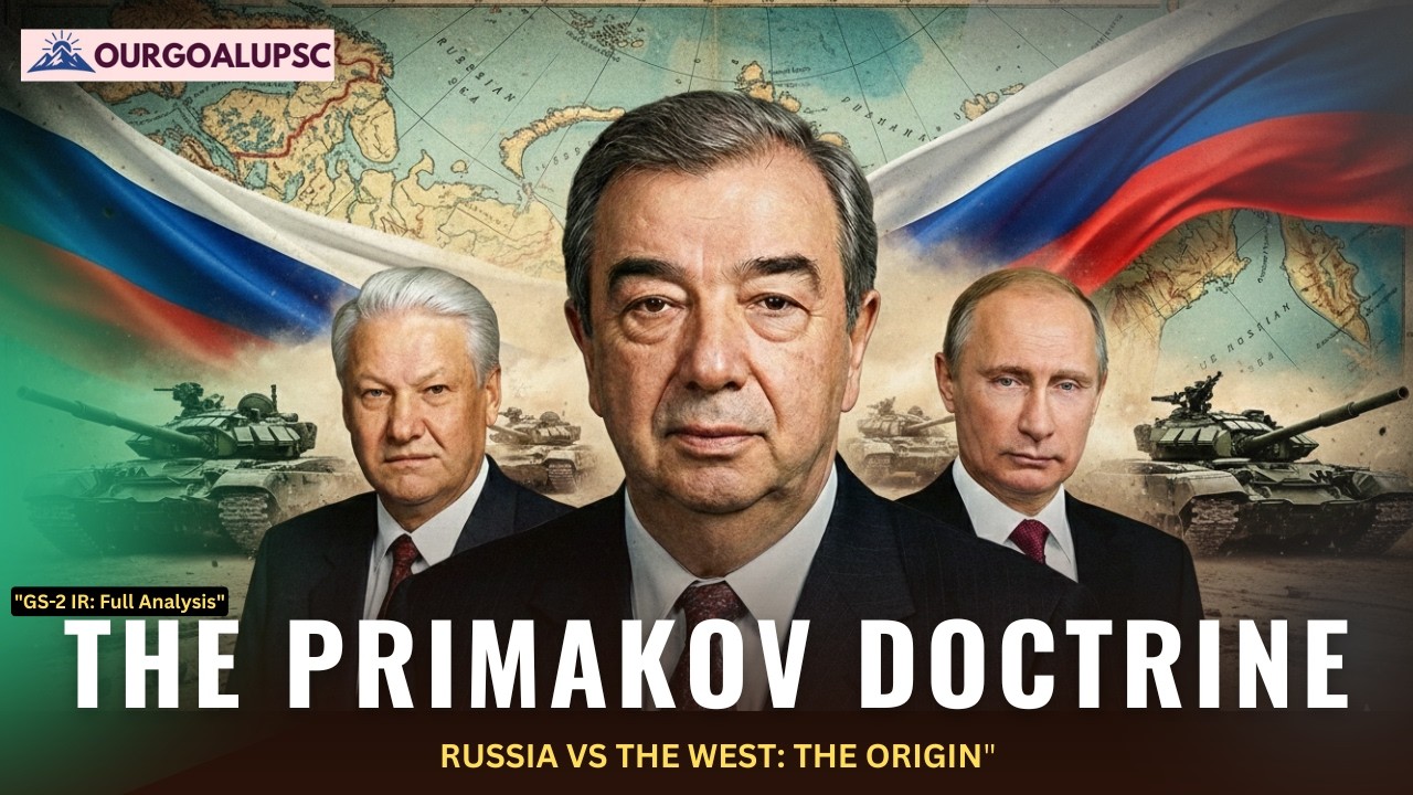 Primakov Doctrine: The Blueprint of Modern Russian Geopolitics | UPSC IR | RUSSIA | PUTIN