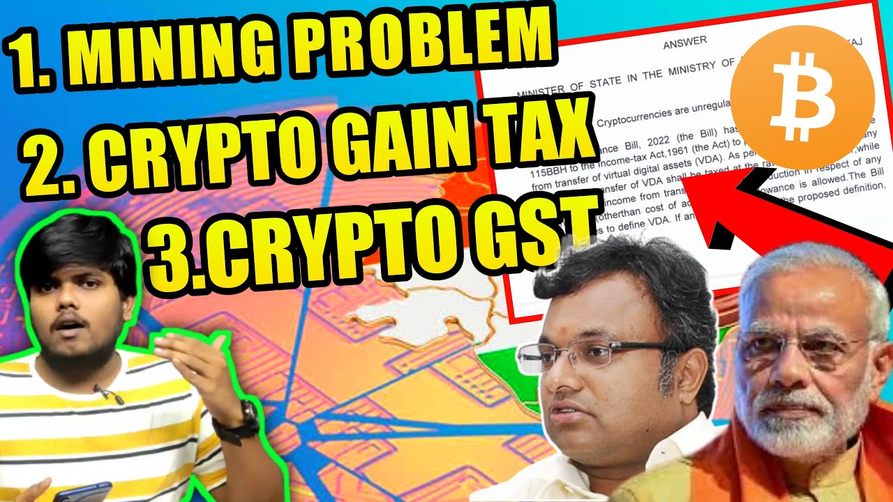 India 🇮🇳 Crypto Tax/ Indirect Mining Tax & Gst Crypto Tax / 21.03.2022
