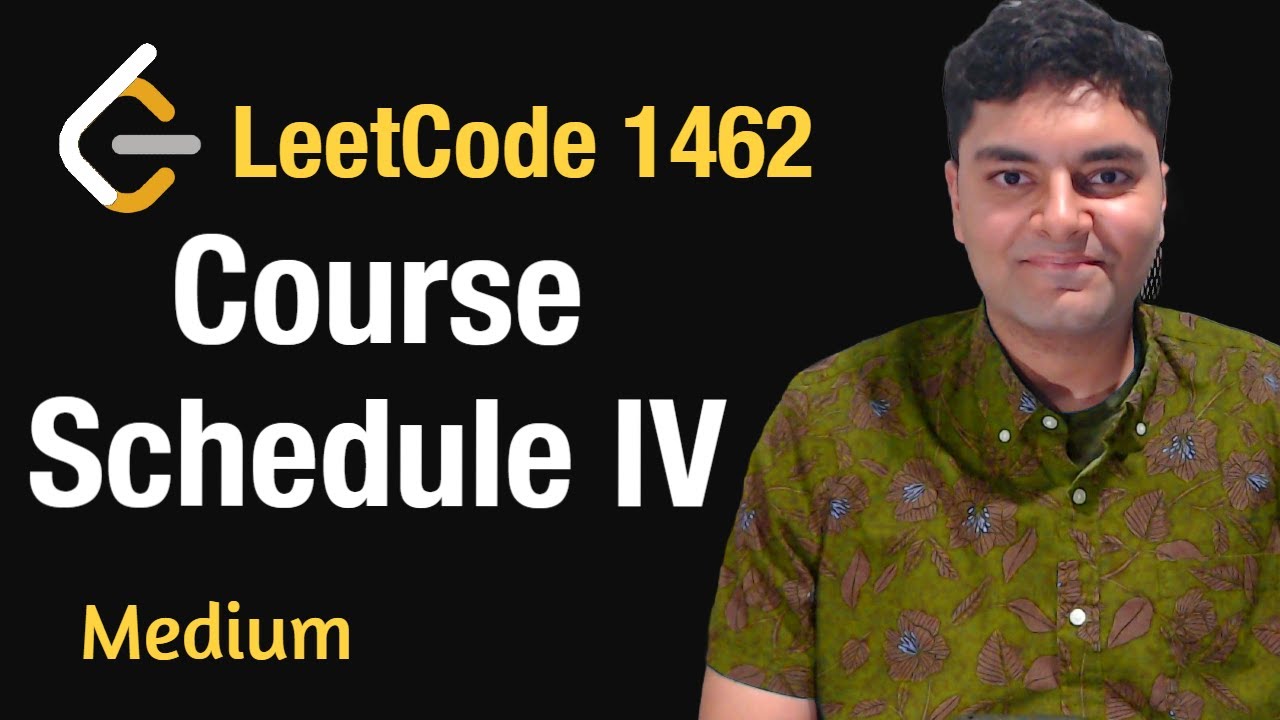 Course Schedule IV - Leetcode 1462 - Python