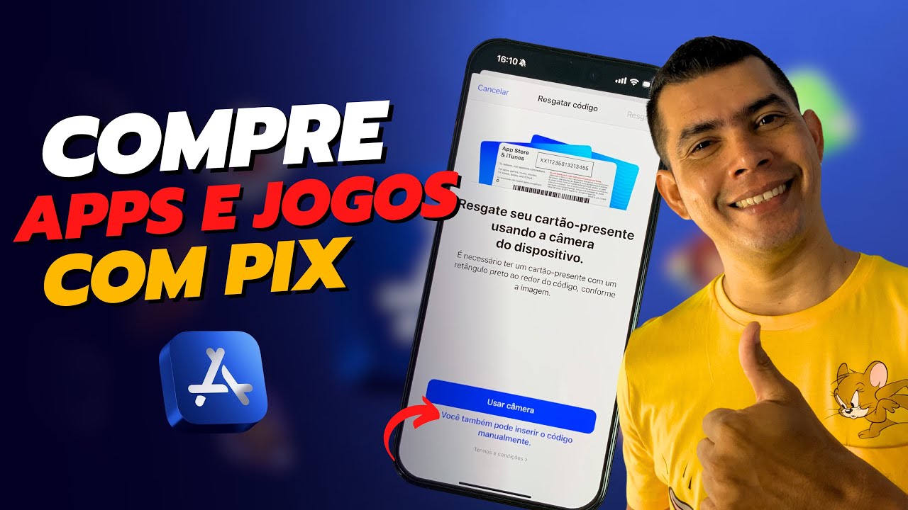 COMO COMPRAR APPS E JOGOS NA App Store USANDO PIX DE FORMA SIMPLES E FÁCIL.