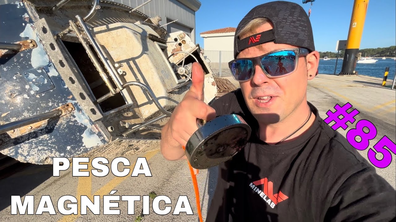 Pesca con imán de neodimio - Pesca magnética - Magnetic fishing