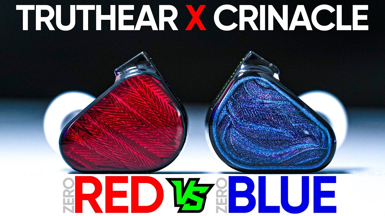Лучшее предложение на игровые наушники! (TruthEar X Crinacle Zero: красные против синих)
