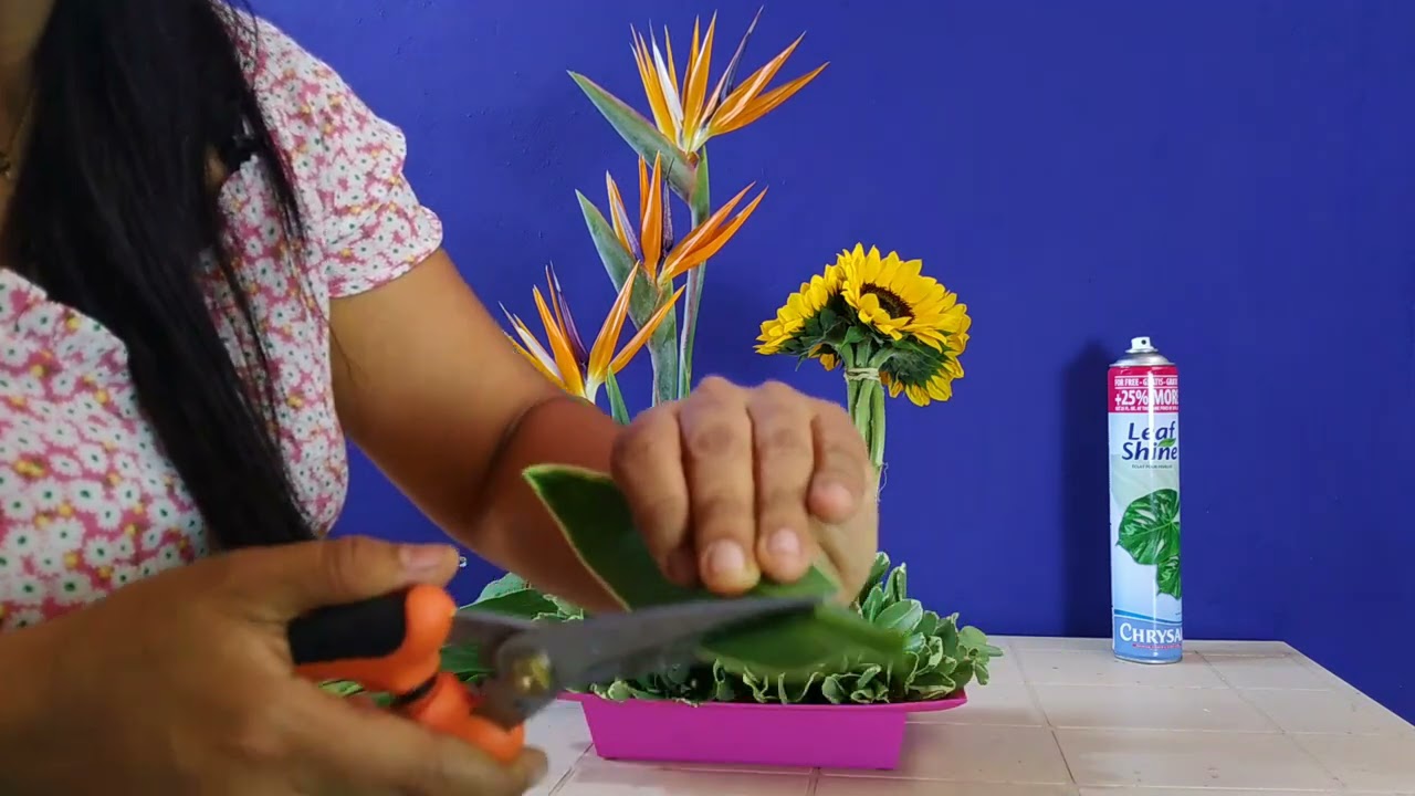👉 ARREGLO FLORAL para tu HOGAR  - Decoración Hogar