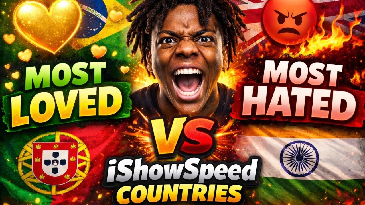Where Is IShowSpeed REALLY Loved? (And Hated…)
