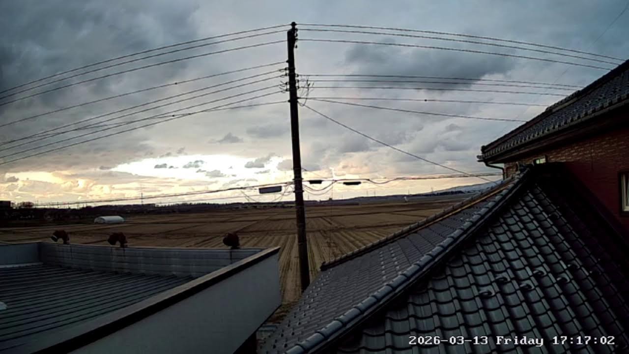 山形県酒田市下安町ライブカメラ Yamagata Sakata Live camera.World cam.