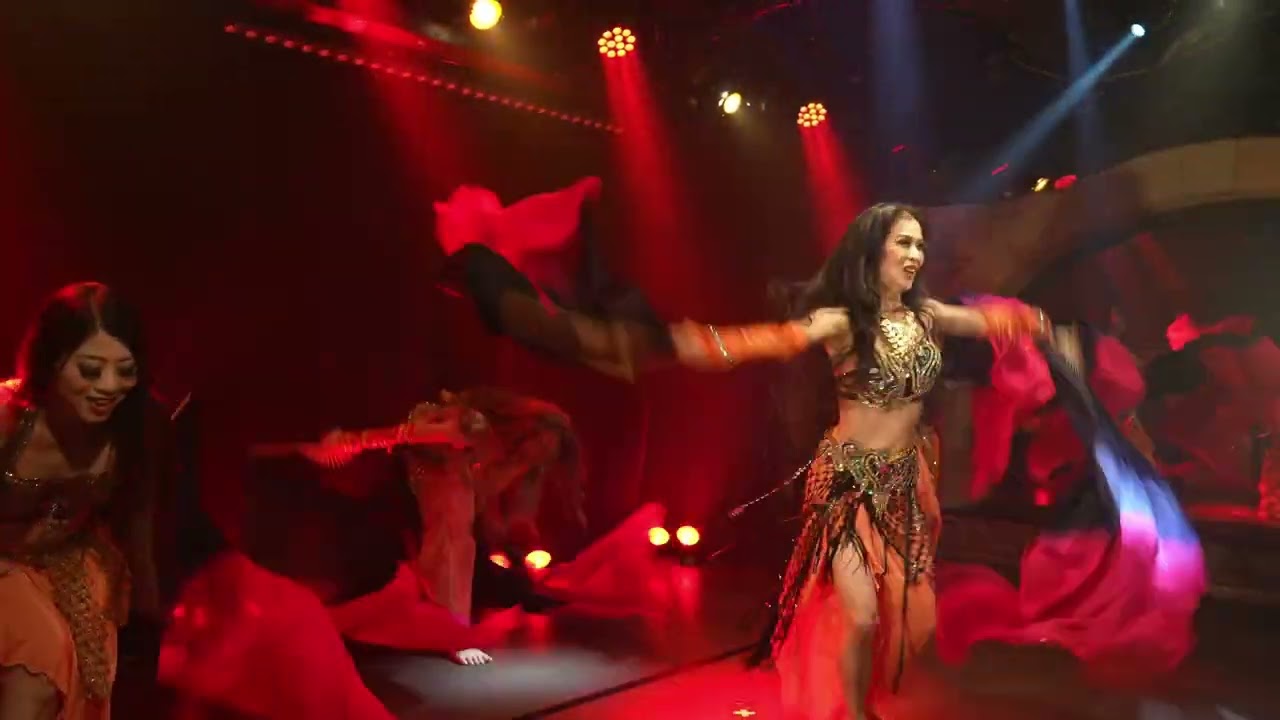 Farasha Tokyo & FODSS舞踊団　2025 ベリーダンス Bellydance　”情熱大陸” Fanveil ファンベール