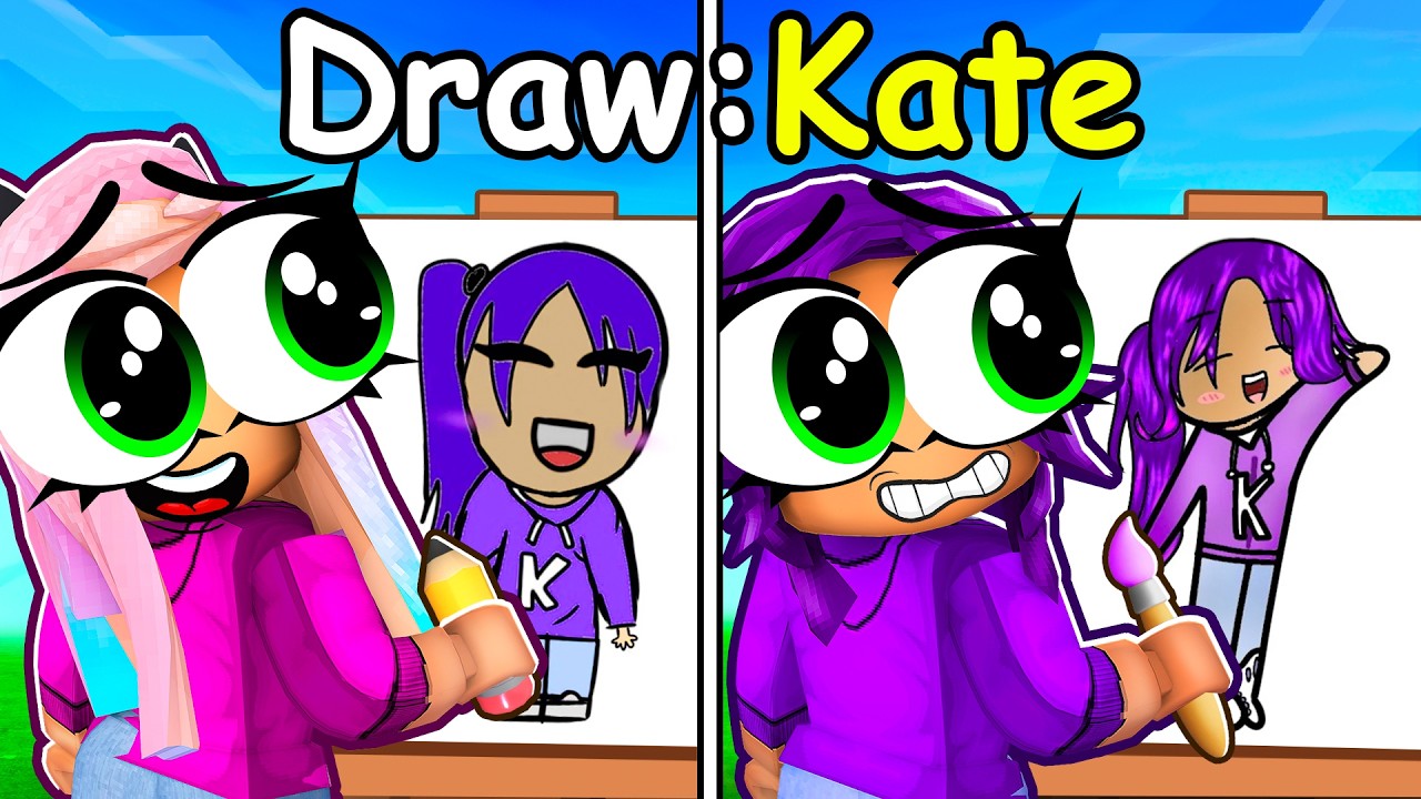 We draw ourselves! 🎨