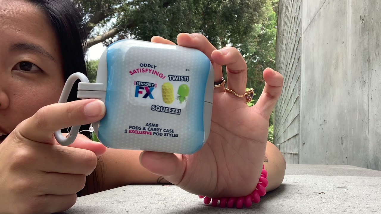 Sensory FX ASMR 2-Pack Carry Case - Twist & Squeeze Fidget Toy