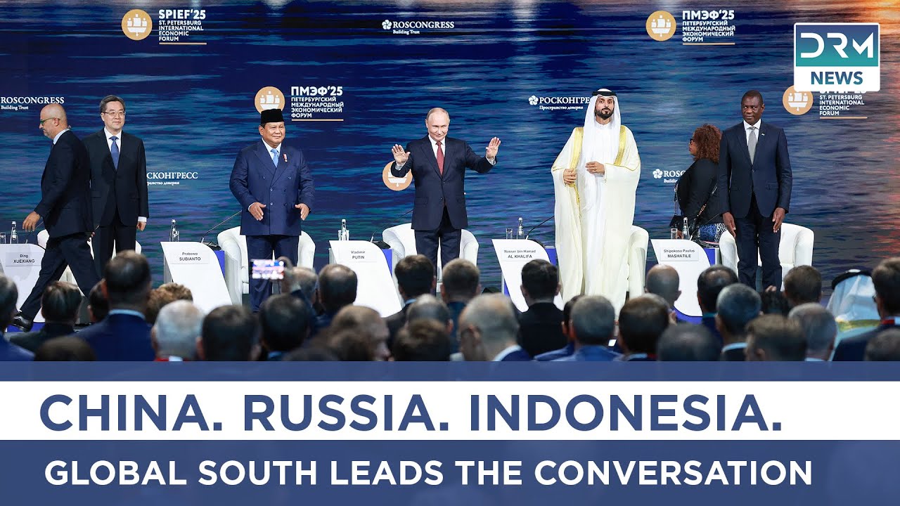 Mega Panel Discussion: Russia's Putin, Indonesia's Prabowo, China's Ding Speak at SPIEF 2025 | AQ1G