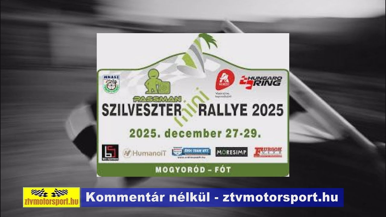 Szilveszter Rally 2025 kommentár nélkül...
