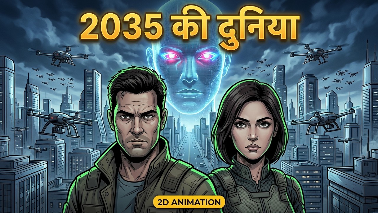 Future Technology 2035 – AI Duniya Ko Kaise Badal Dega//2035 की दुनिया: AI इंसानों की जगह ले लेगा?