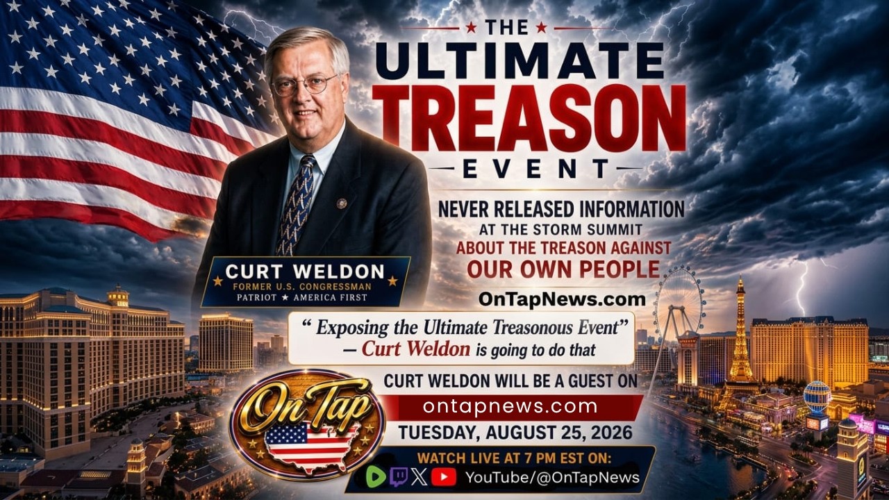 ON TAP NEWS W/WARREN ARMOUR~8.25.26~CURT WELDON ##9/11 #ABLEDANGER