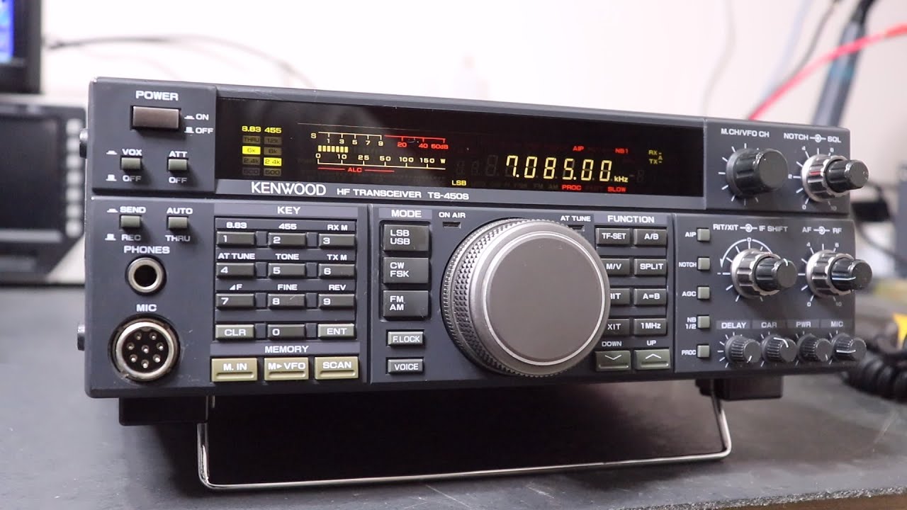 SLS RADIO SERVICE: KENWOOD TS-450S - REVISÃO GERAL, ALINHAMENTO E LIMPEZA