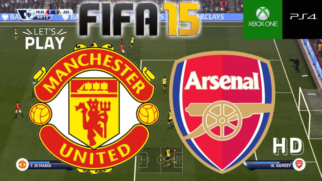 FIFA 15 Gameplay Manchester Utd vs Arsenal - Primera Impresion