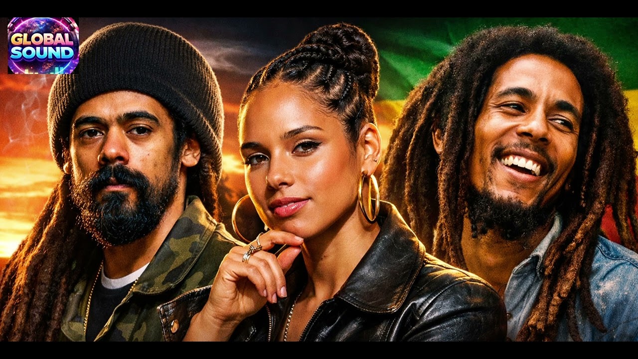 Damian Marley ft Alicia Keys and Bob Marley  - LET THE PRAISE BEGIN(Official music lyrics video)2026