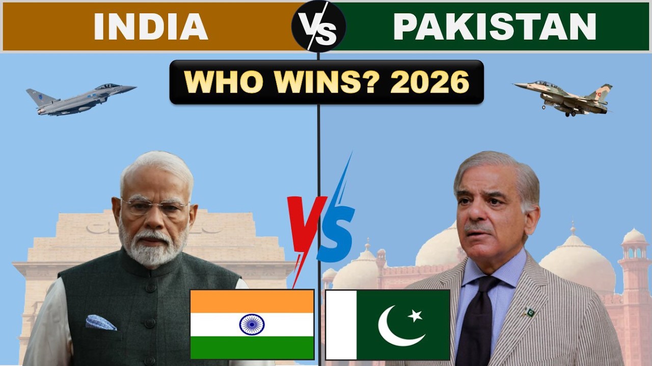Индия против Пакистана 2026: сравнение военной мощи 🇮🇳🇵🇰