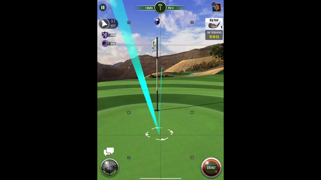Ultimate Golf dialling in the Bigfoot for beginner/medium players
