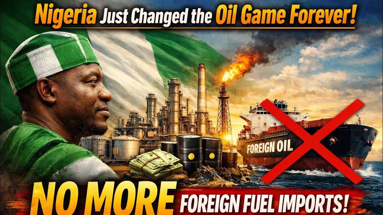 Nigeria Just Changed the Oil Game Forever… No More Foreign Fuel Imports