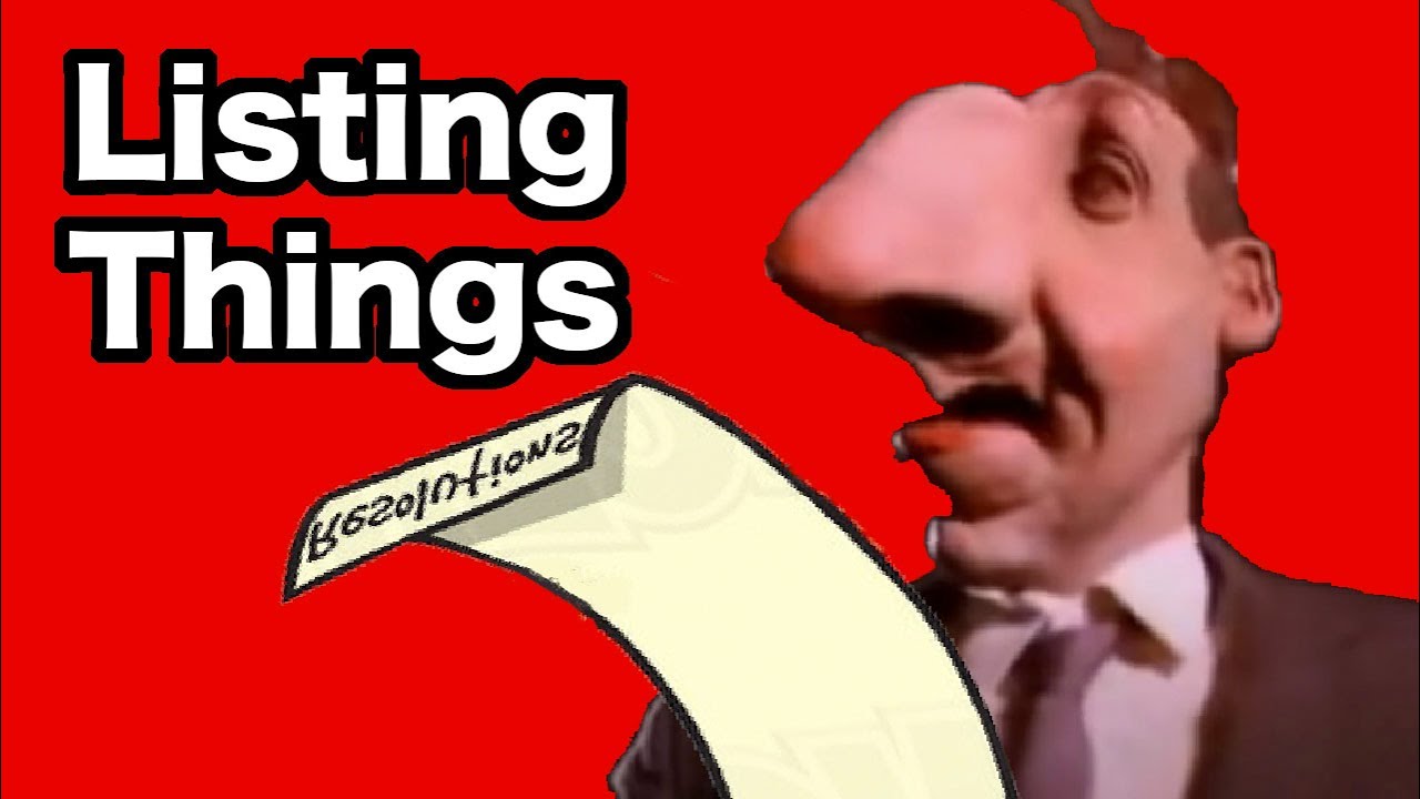 Best of Zach listing things (OneyPlays Compilation)