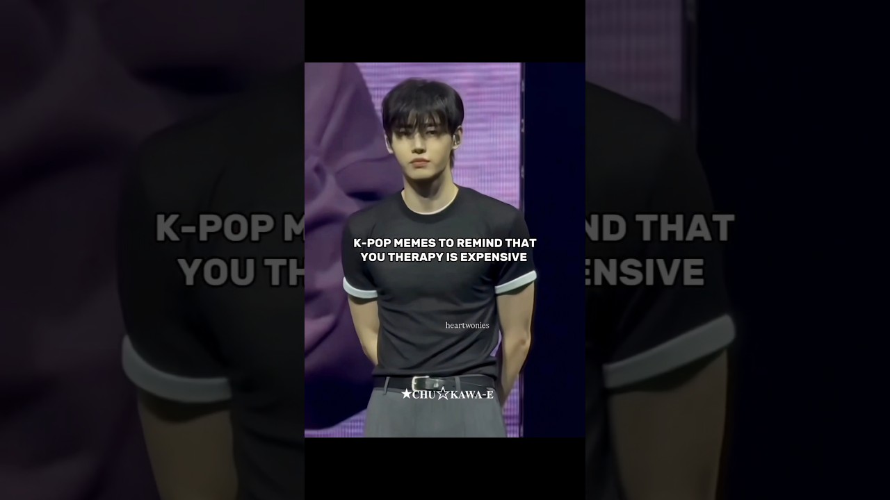 kpop memes to remind you that therapy is expensive. #kpop #kpopfunny