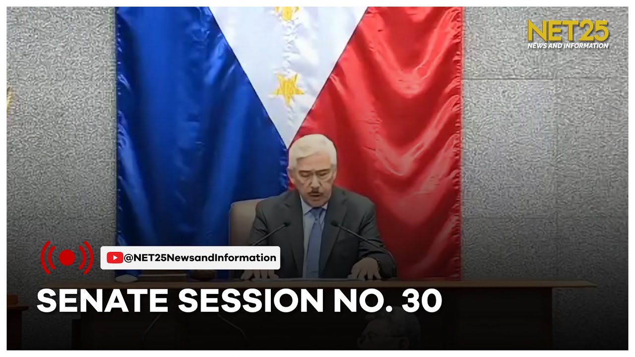 Senate Session No. 30 (December 2, 2025)
