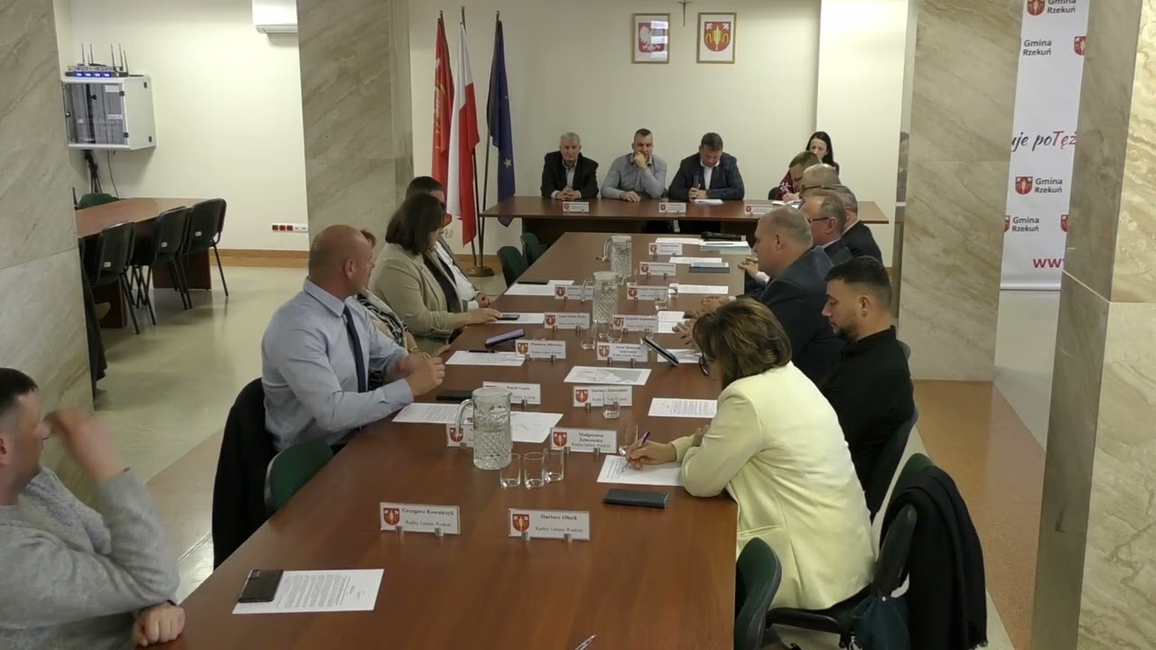 XXII Sesja Rady Gminy Rzekuń z dnia 14 października 2025