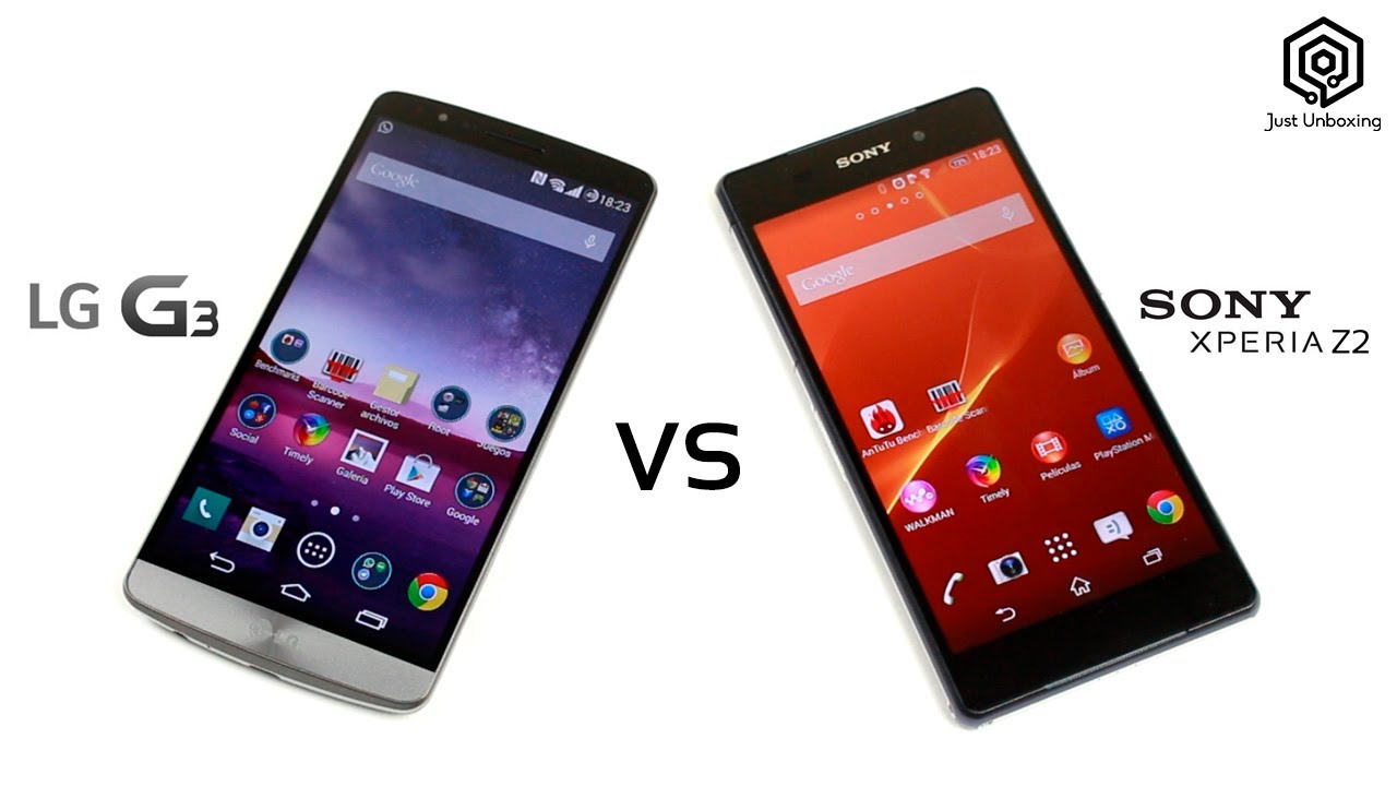 LG G3 vs Sony Xperia Z2