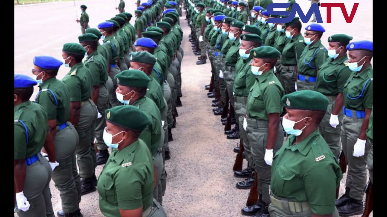 Prison Broke New Ground Held Pass Out Parade 1/2021 That Was Commanded By Female Officers
