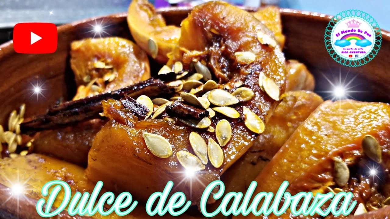 Calabaza en Dulce de Piloncillo