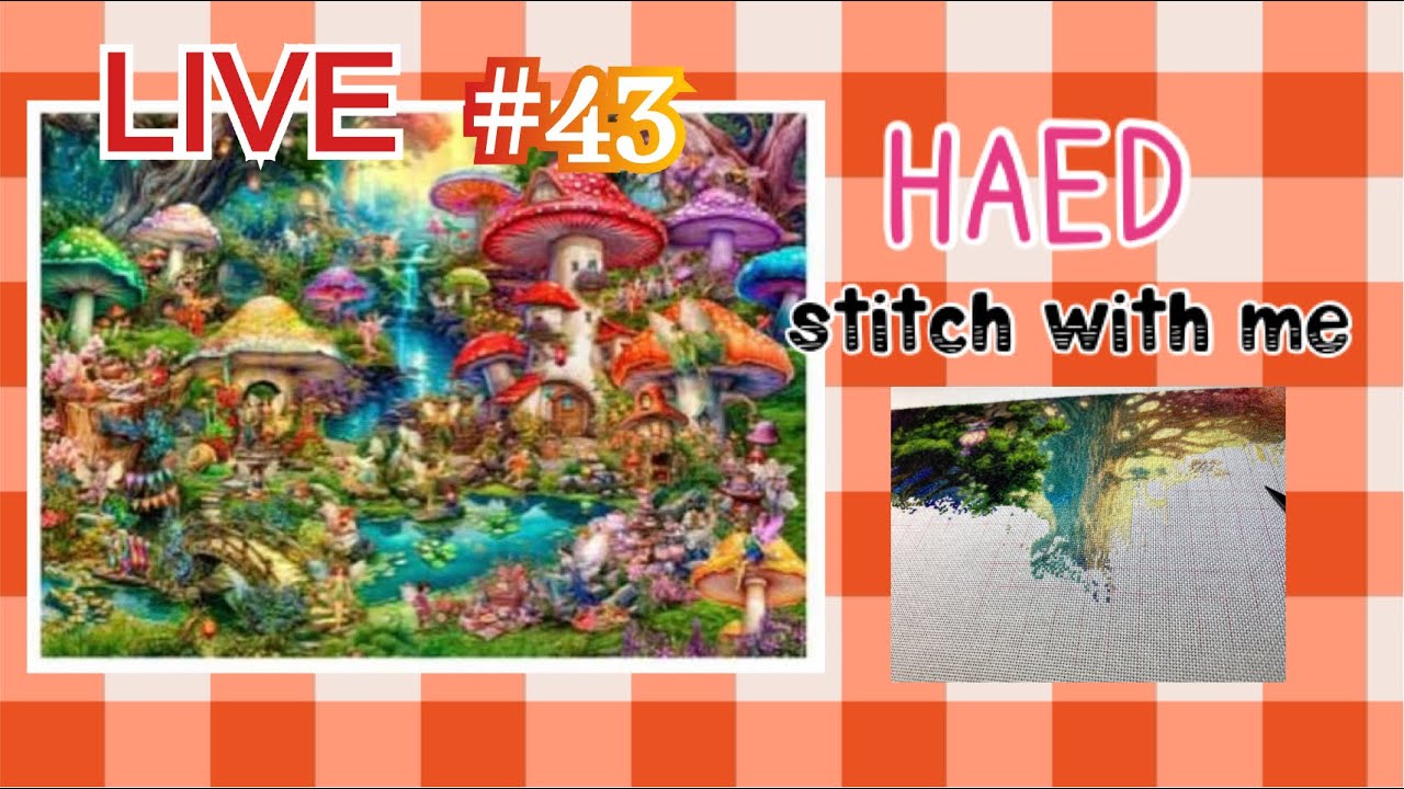 #43 HAED stitch live