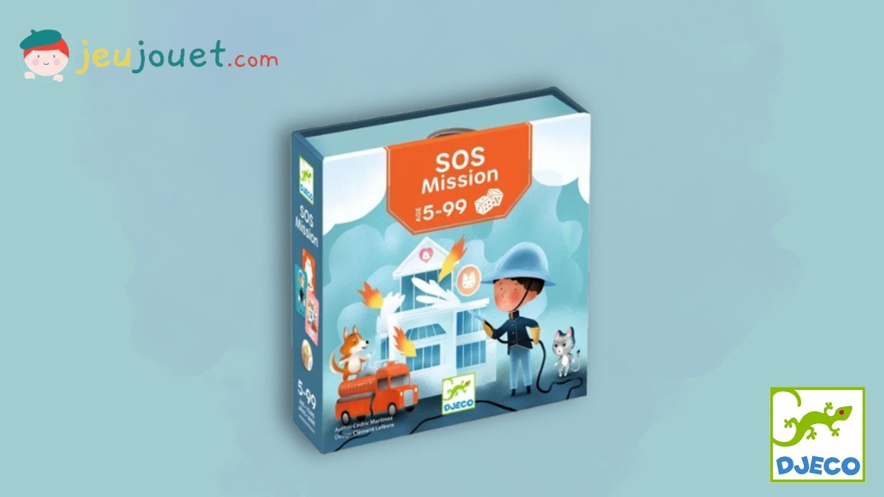 Jeu de dés S.O.S. Mission Djeco - Jeujouet
