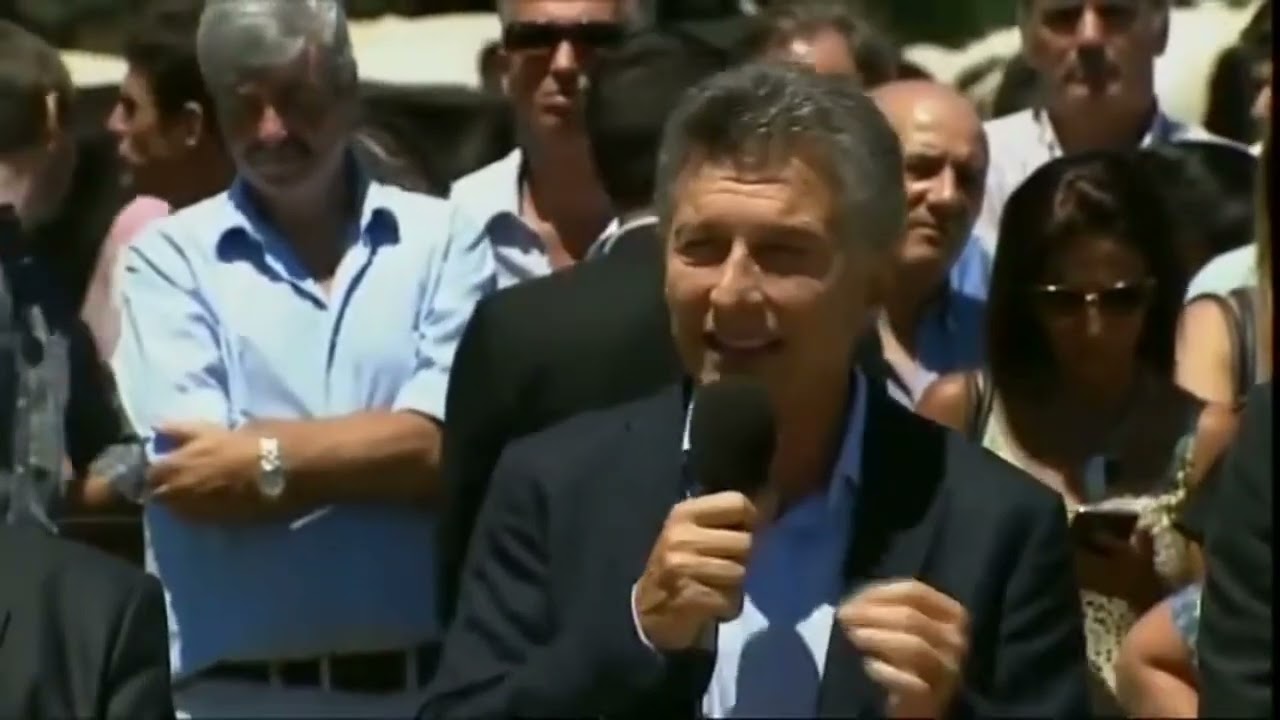 08 de Enero - Un día como Hoy Mauricio Macri