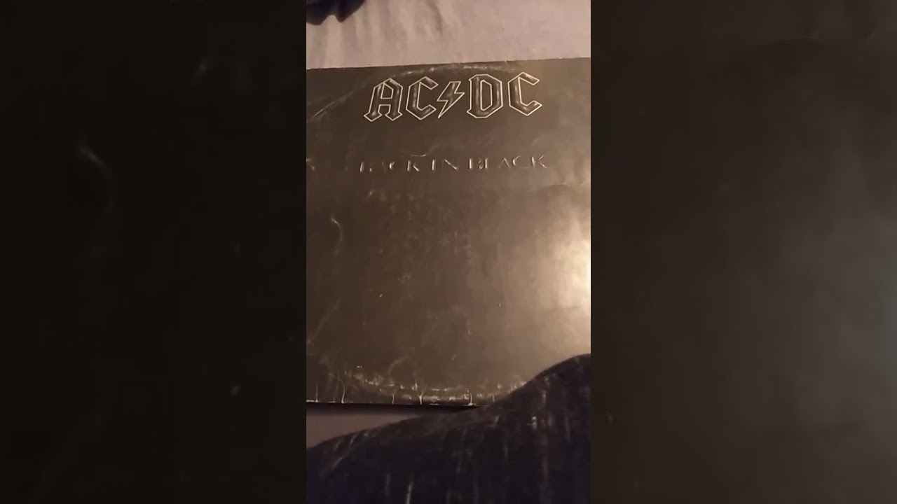 AC/DC Back In Black Gramofonska Ploča