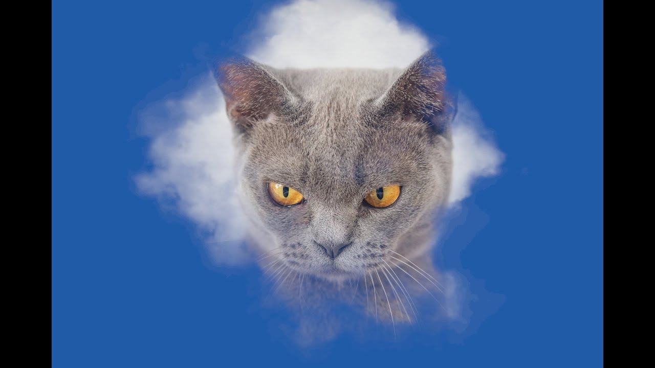 créer un effet fondu fumée avec une image en masque de calque dans GIMP