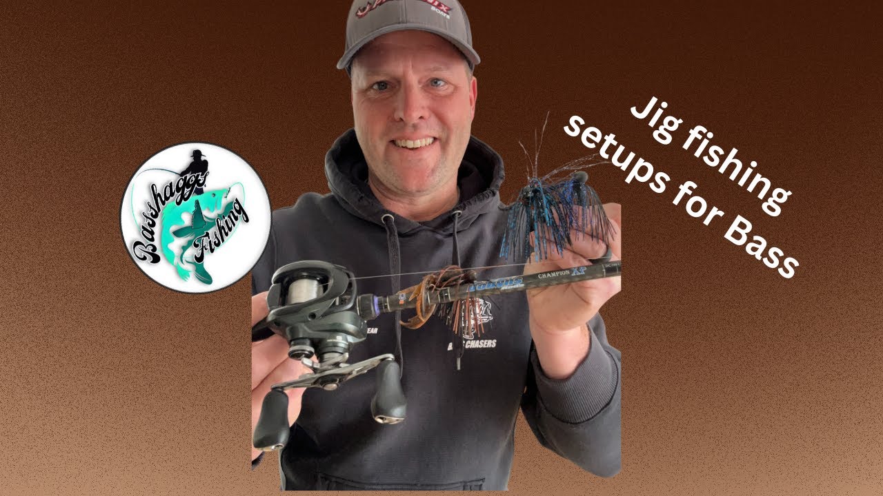 My Jig fishing setups for Bass!