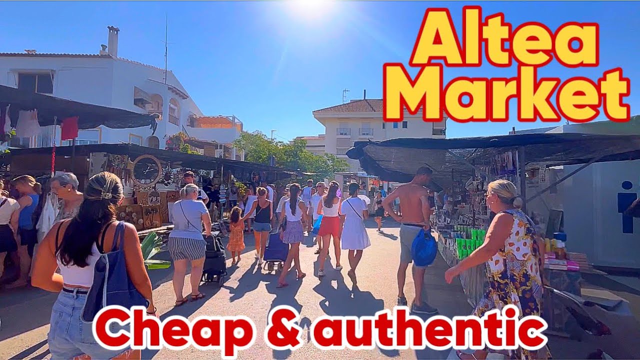 ALTEA Market in 2024 - CHEAPER than Benidorm? 🍉💶 #benidormbyana
