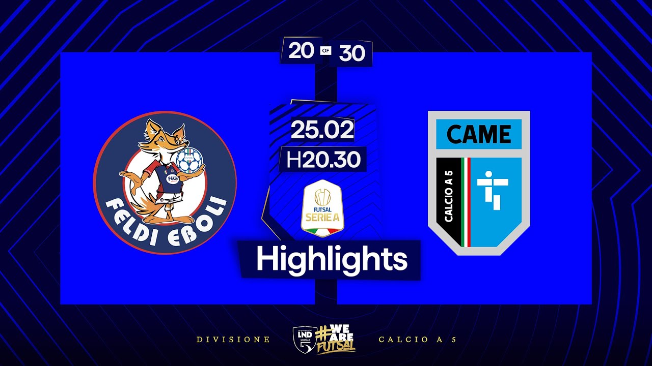 Feldi Eboli-Came Treviso 3-1 | 20ª giornata | Serie A 2024/2025 | Highlights