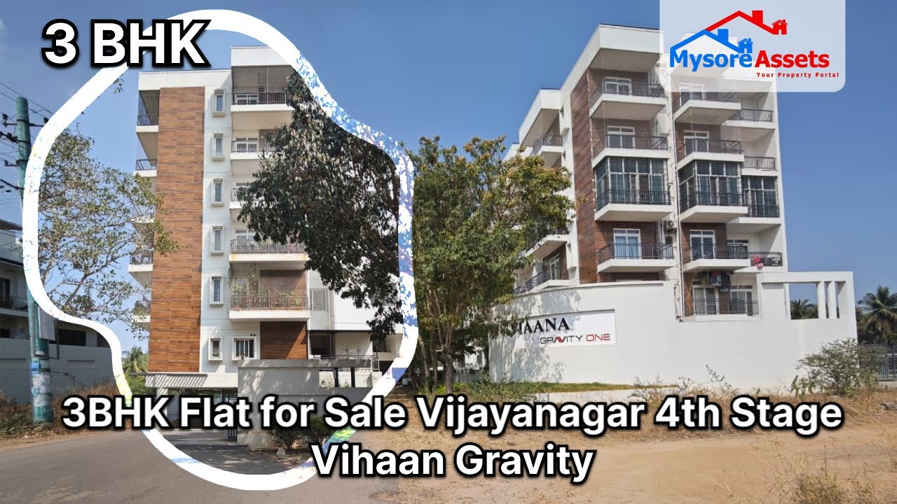 Ready to Register 3BHK Flat | Vihaan Gravity 1 Apartment | Mysore