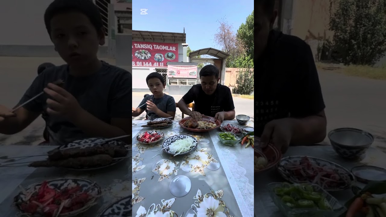 Saboychi Qo’qon Chodaklikda Osh Yedyu 