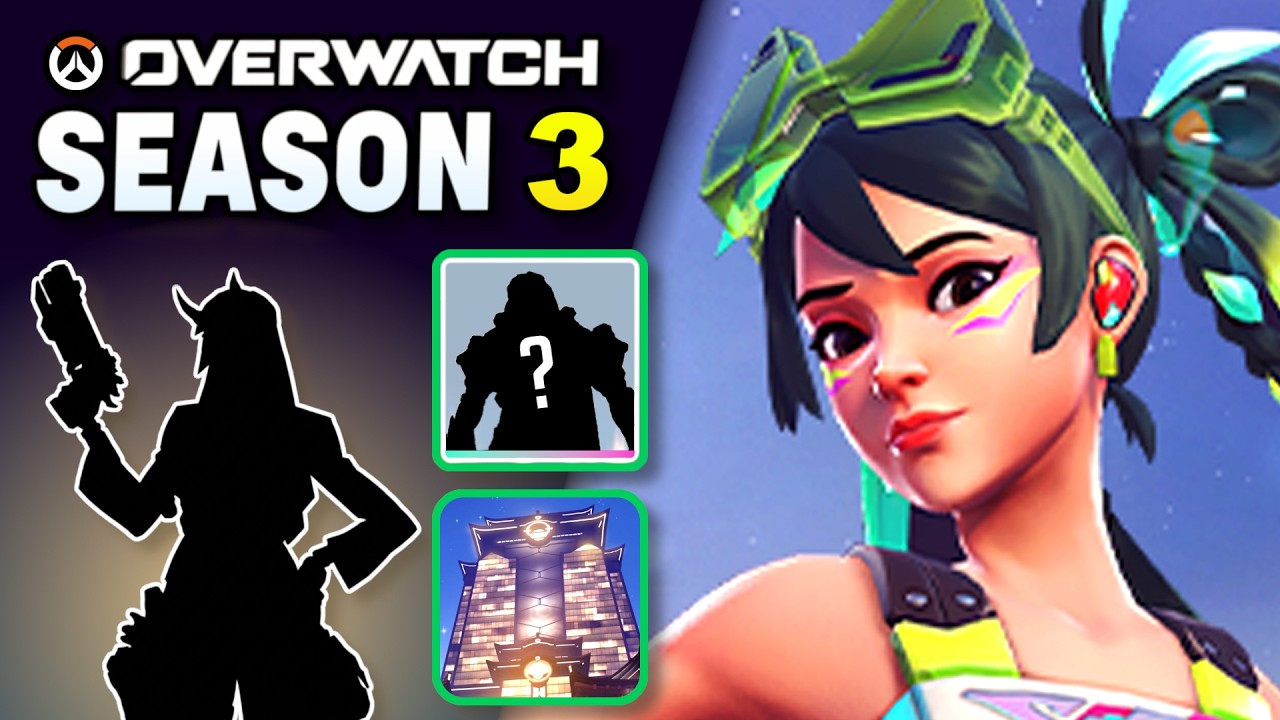 Третий сезон Overwatch &mdash; дата начала, новый герой, карта, скины и многое другое!