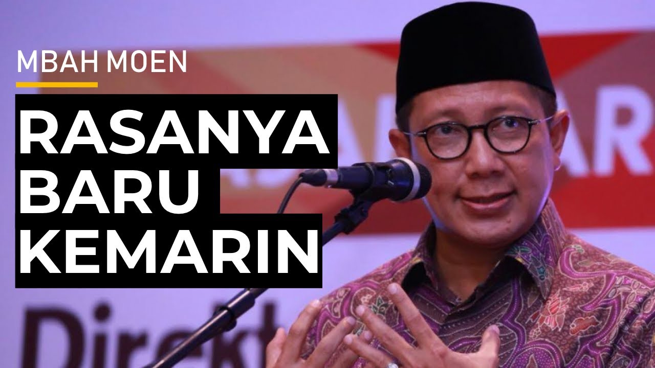 Mengharukan! Puisi Menteri Agama RI tentang Mbah Moen