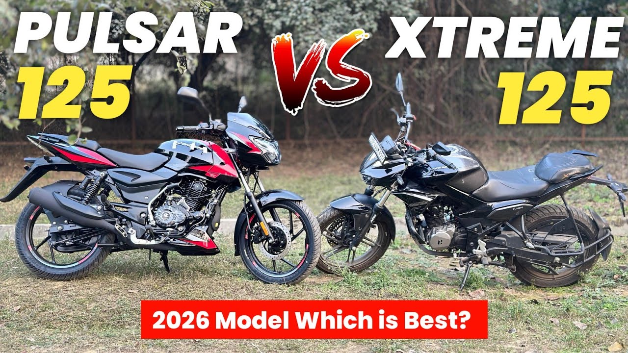 Bajaj Pulsar 125 Vs Hero Xtreme 125r -🔥 Best 125cc Bikes in 2026? | Mileage | Full Comparison