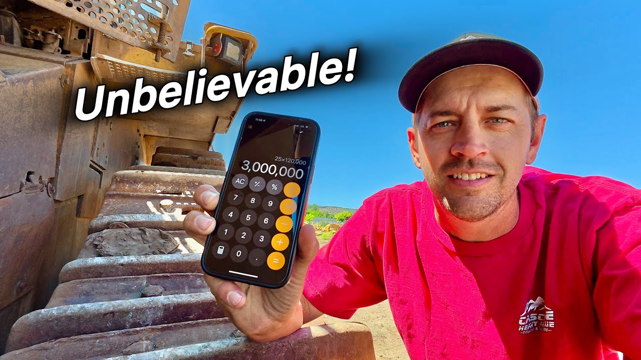 I’ve NEVER Seen A Bulldozer Do This 😳   (possibly a record)