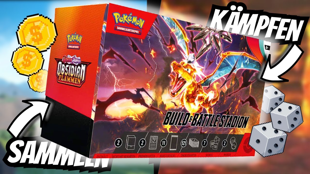 Ist Build & Battle Stadion Obsidianflammen das BESTE Sealed Produkt?! 🪙🎲